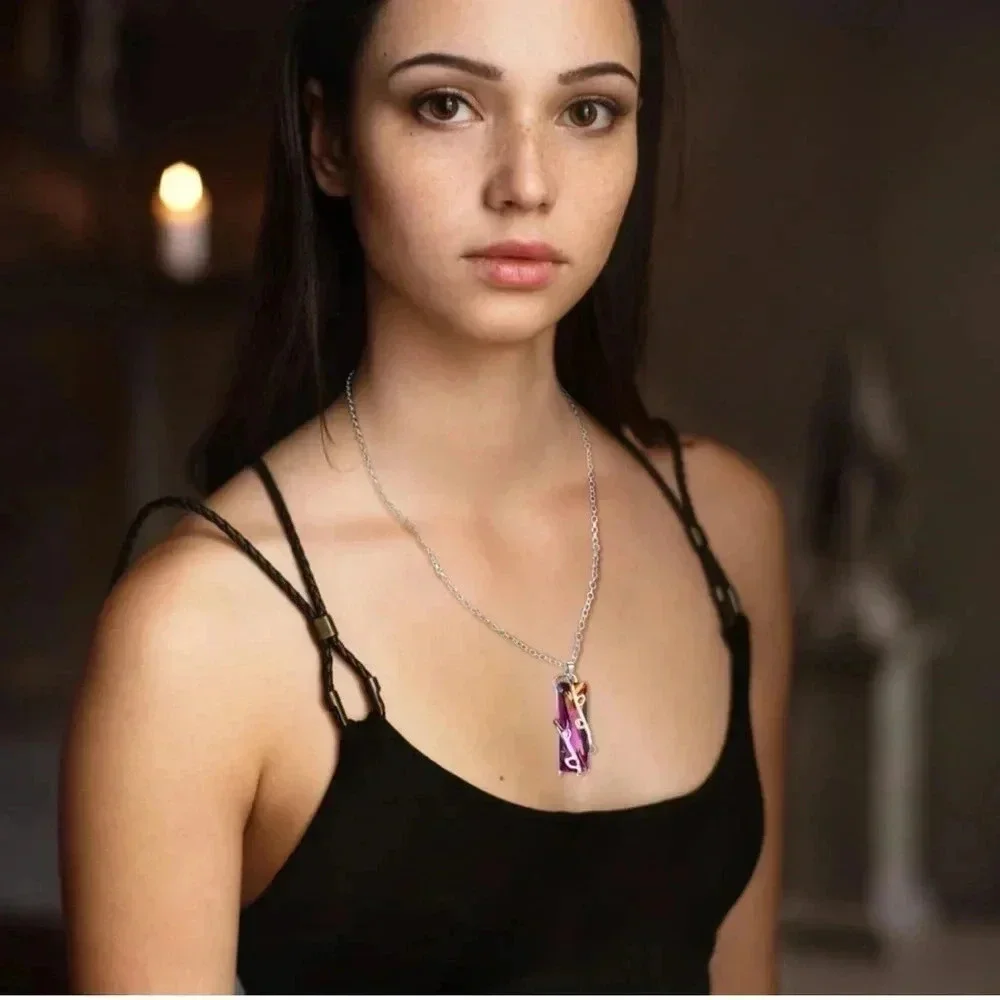 Crystal Bohemian Pendant Necklace